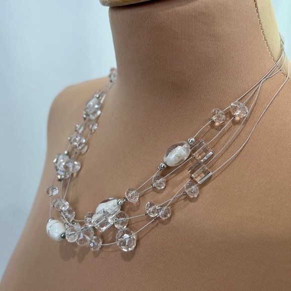 CG Stamped Multi Layered Beaded Necklace - Picture 5 of 5